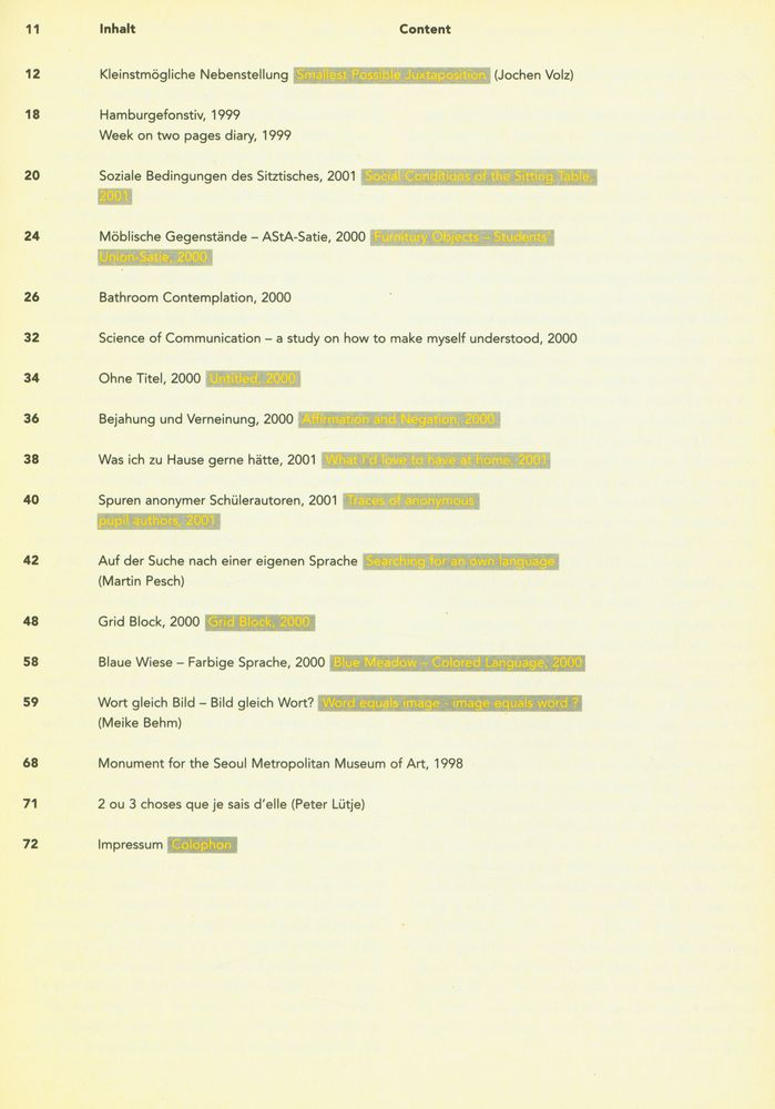 『Haegue Yang 1998 - 2001』 2