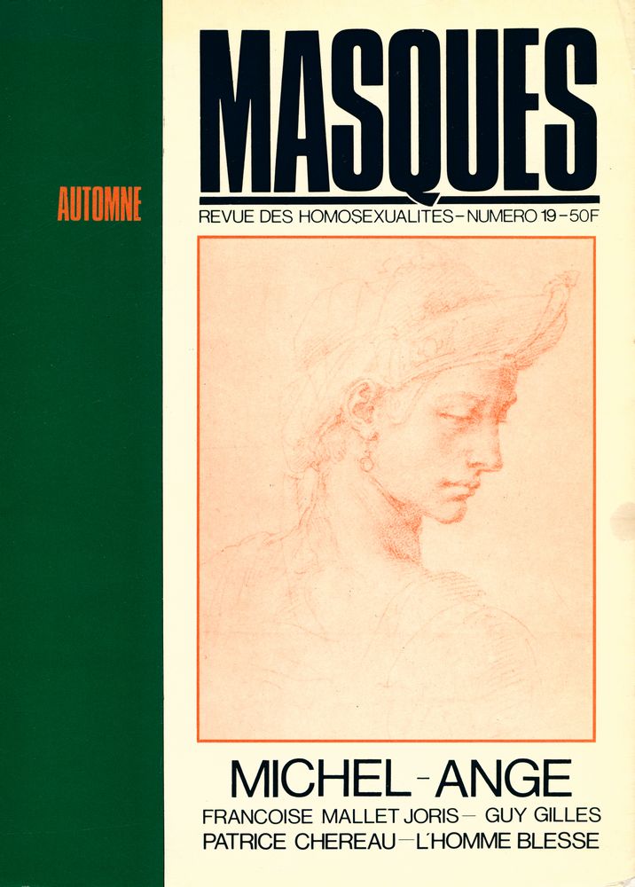 『MASQUES』 NUMERO 19 AUTOMNE 1983 1