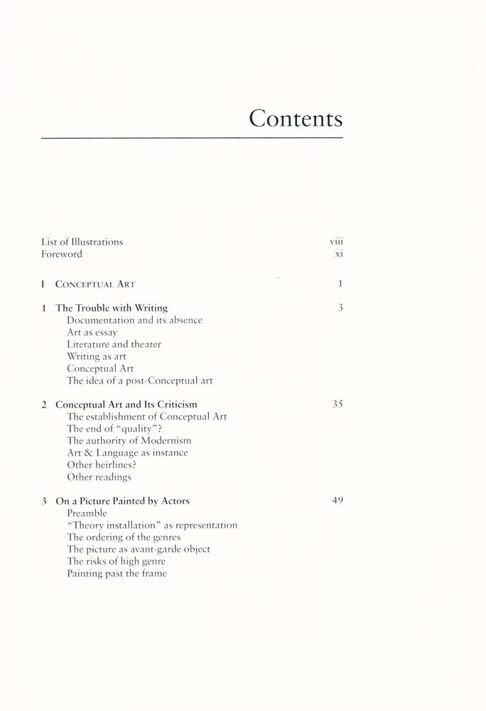 『Conceptual art and painting : further essays on art & language』 2