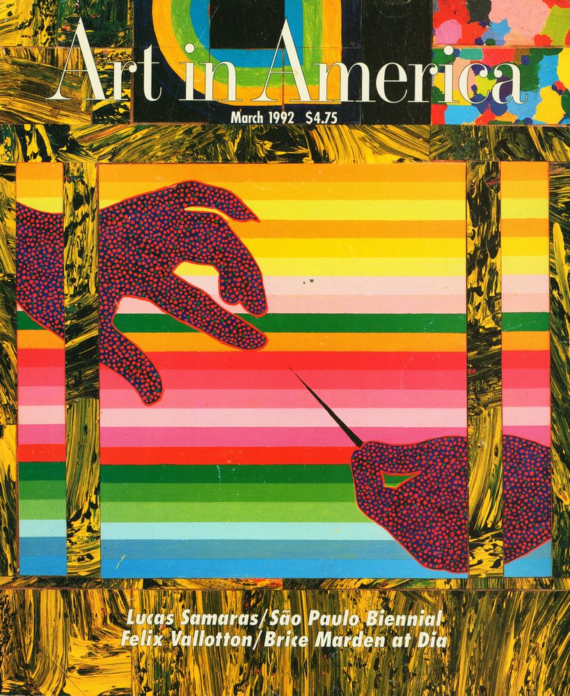 『Art in America』 March 1992 1