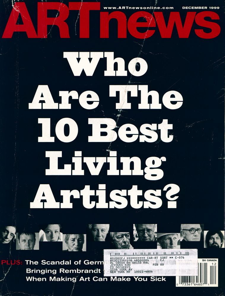 『ARTnews』 DECEMBER 1999 1