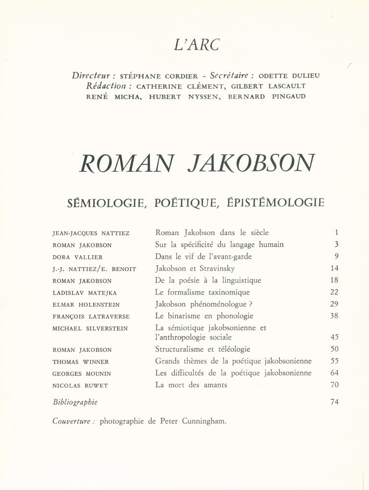 『L'ARC - Jakobson』 2