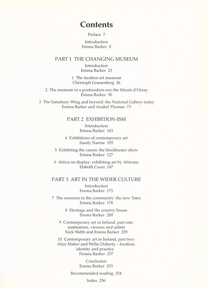 『Contemporary Cultures of Display』 2