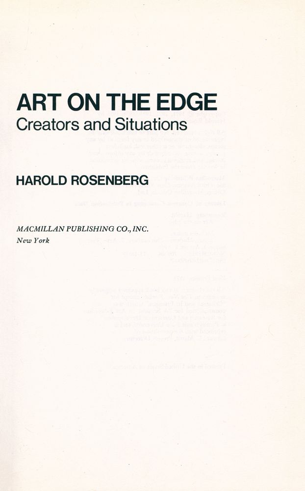 『ART ON THE EDGE : Creators and situations』 1