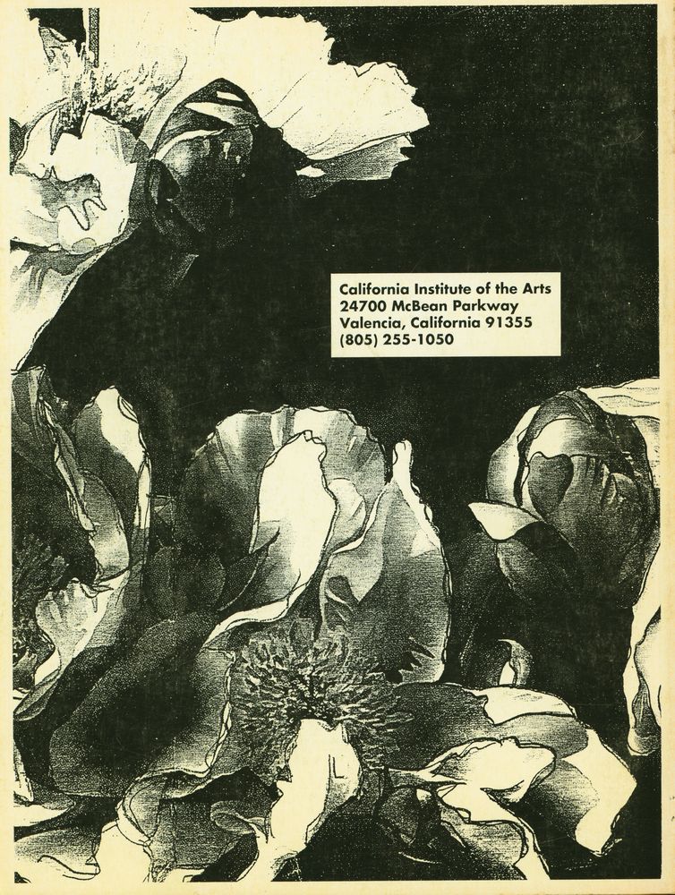 『CalArts Course Listing Policies Student Handbook 1993 - 1994』 3