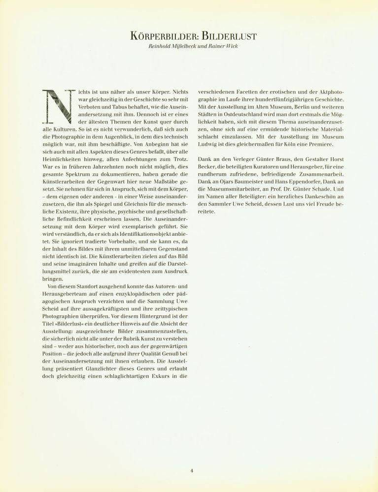 《BilderLust》 2