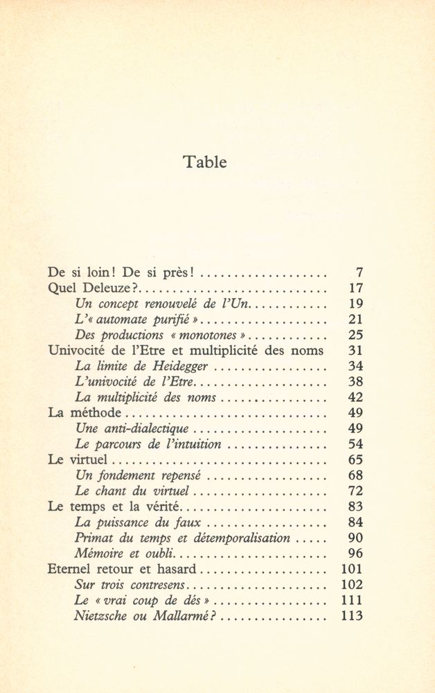 『Deleuze : 