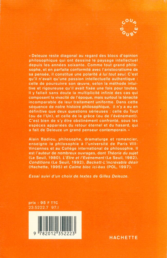 『Deleuze : 