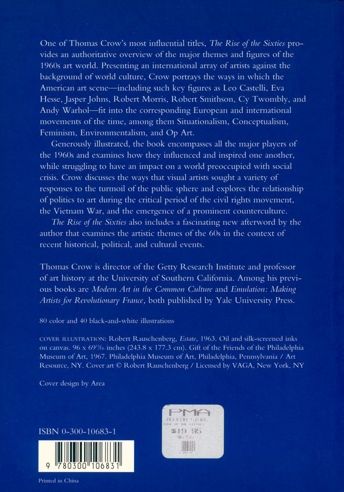 『The Rise of the Sixties : American and European Art in the Era of Dissent』 3
