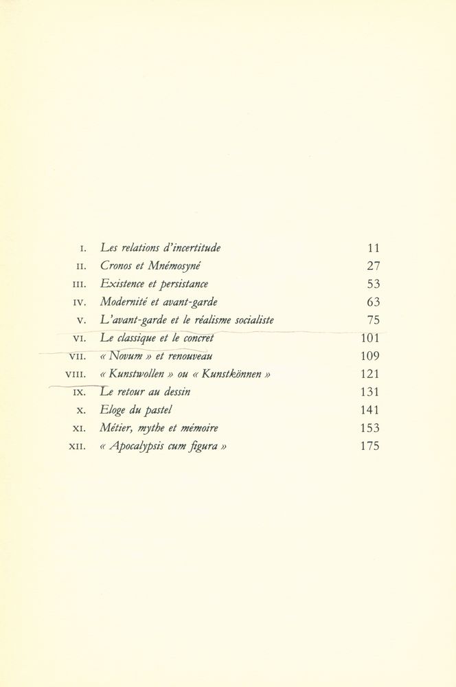『Considérations sur l'état des beaux - arts : Critique de la modernité』 2