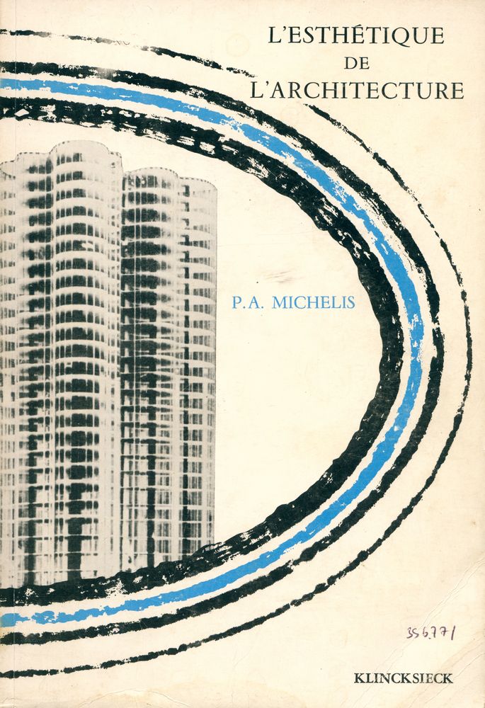 『L'ESTHÉTIQUE DE L'ARCHITECTURE』 1