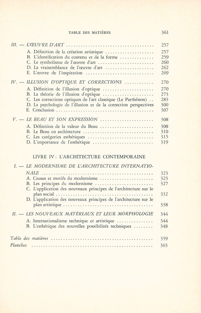 『L'ESTHÉTIQUE DE L'ARCHITECTURE』 4