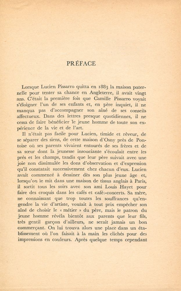 『CAMILLE PISSARRO : LETTRES A SON FILS LUCIEN』 2