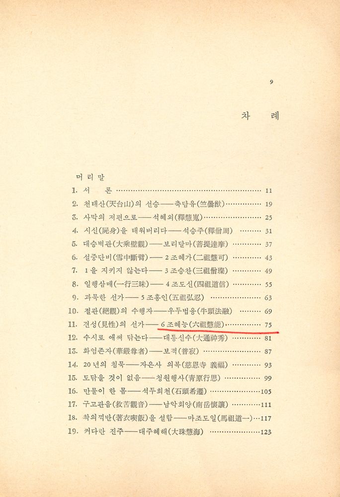 『中國禪(중국선)』 2