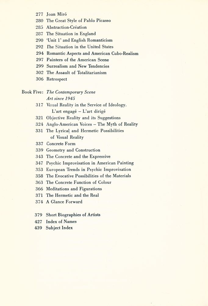 『Painting in the Twentieth Century : AN ANALYSIS OF THE ARTISTS AND THEIR WORK』 5