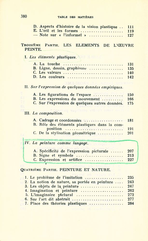 『L'ŒUVRE PICTURALE ET LES FONCTIONS DE L'APPARENCE』 3