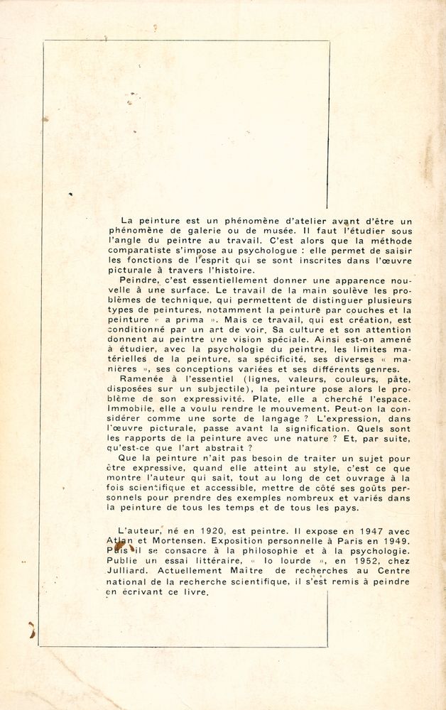 『L'ŒUVRE PICTURALE ET LES FONCTIONS DE L'APPARENCE』 5