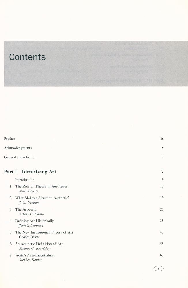 『Aesthetics and the philosophy of art : the analytic tradition : an anthology』 2