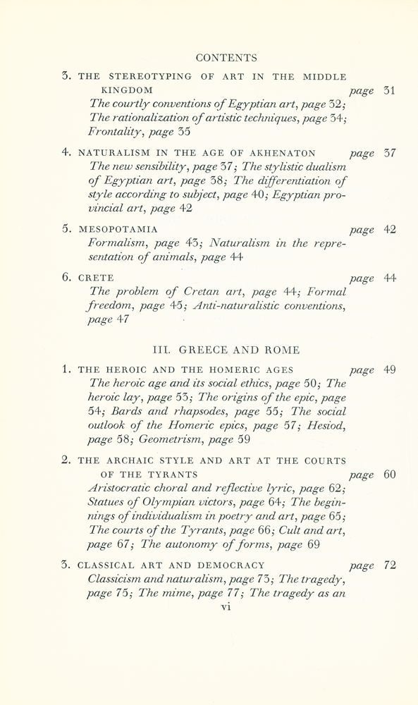 『THE SOCIAL HISTORY OF ART VOLUME ONE : From Prehistoric Times to the Middle Ages』 3