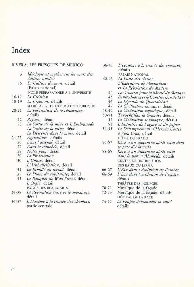 『LES PASSEPORTS DE L'ART : Rivera, les fresques de Mexico』 2