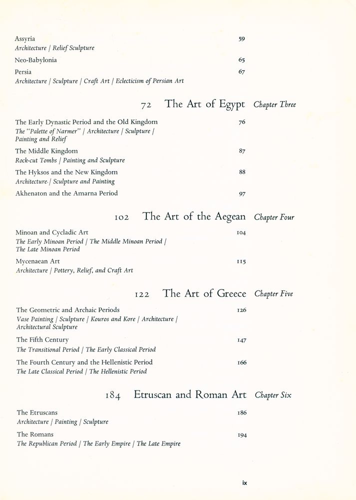 『ART THROUGH THE AGES』 3