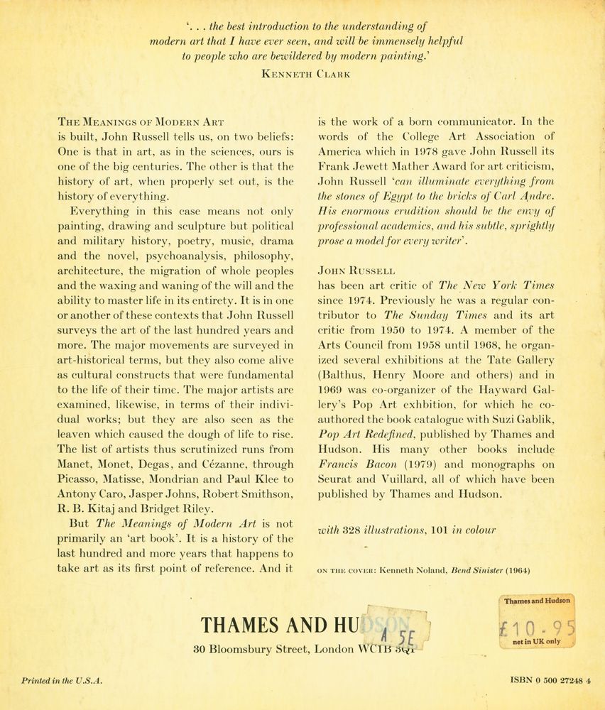 『THE MEANINGS OF MODERN ART』 3