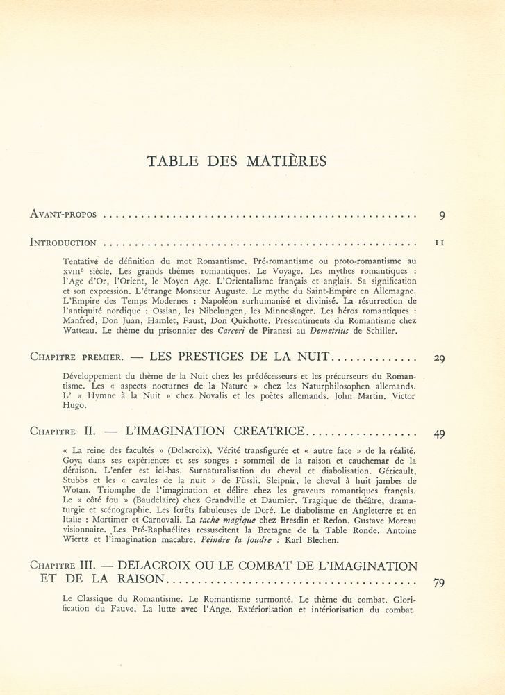 『PEINTURE ROMANTIQUE』 2