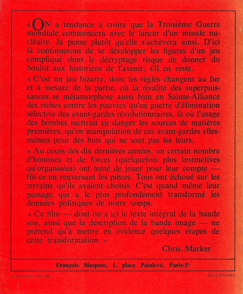 『LE FOND DE L'AIR EST ROUGE : Scènes de la troisième guerre mondiale, 1967 - 1977』 3