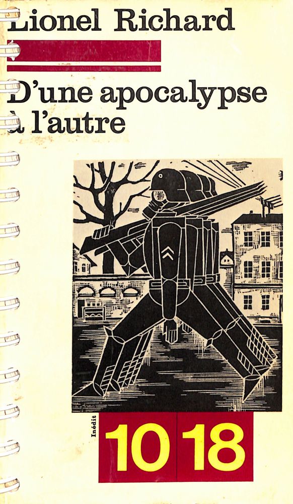 『D'UNE APOCALYPSE A L'AUTRE Sur l'Allemagne et ses productions intellextuelles de Guillaume Ⅱ aux années vingt』 1