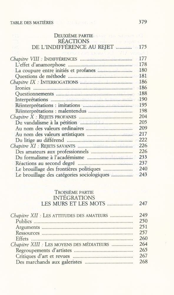 『LE TRIPLE JEU DE L'ART CONTEMPORAIN : SOCIOLOGIE DES ARTS PLASTIQUES』 4