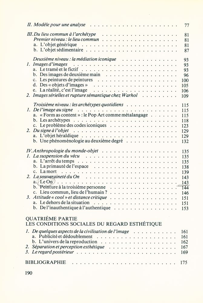 『POP ART ET ÉVIDENCE DU QUOTIDIEN : Pour une sociologie du regard esthétique』 3