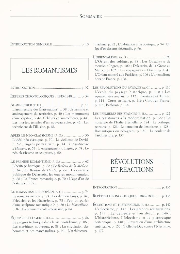 『ÉPOQUE CONTEMPORAINE, XIXe - XXe siècles』 2