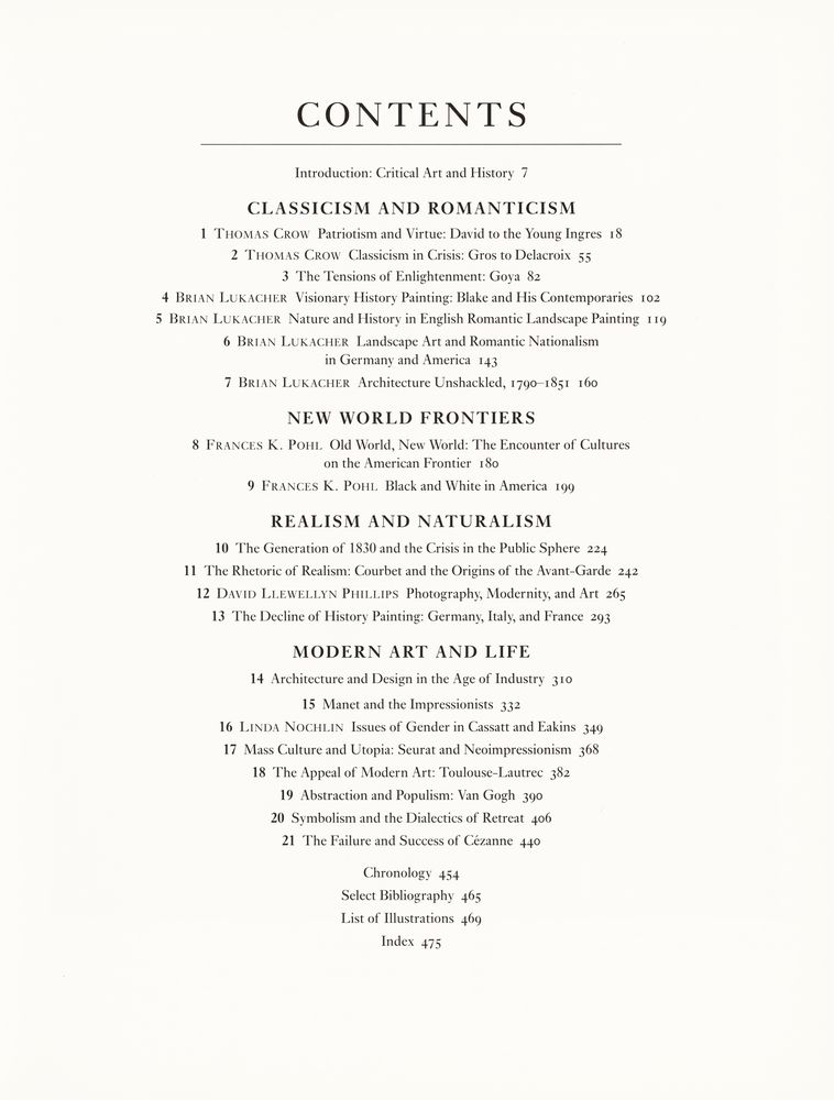 『NINETEENTH CENTURY ART : A CRITICAL HISTORY』 2