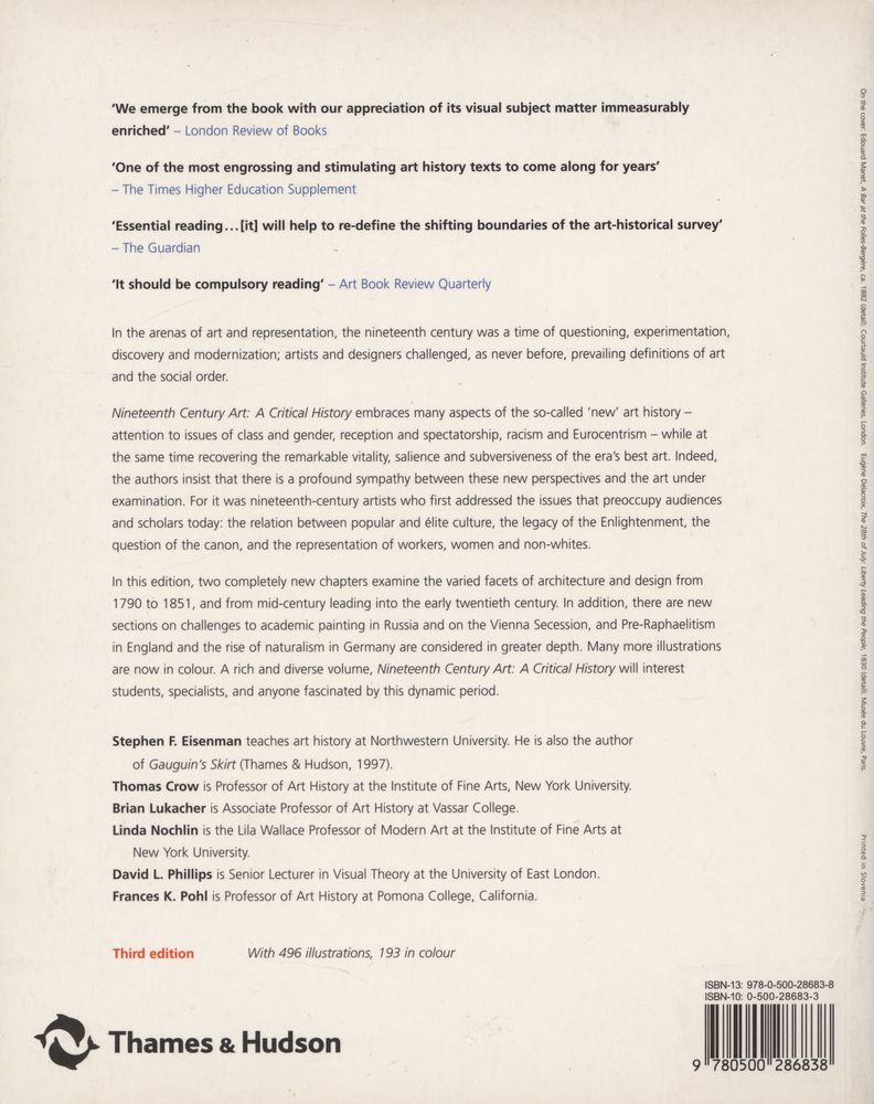 『NINETEENTH CENTURY ART : A CRITICAL HISTORY』 3