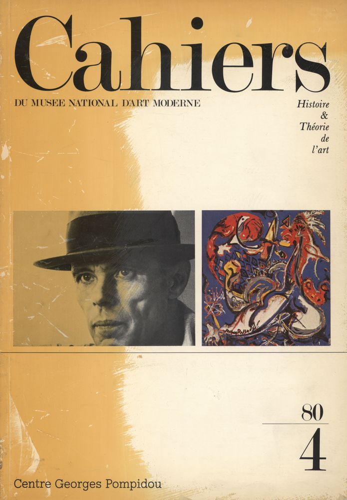 『Cahiers DU MUSEE NATIONAL D'ART MODERNE』 80  N° 4 1