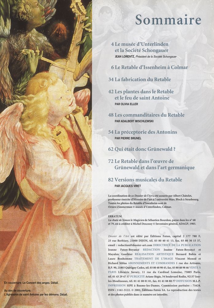 『DOSSIER DE L'ART HORS SERIE DE L'OBJET D'ART』  N° 79 2