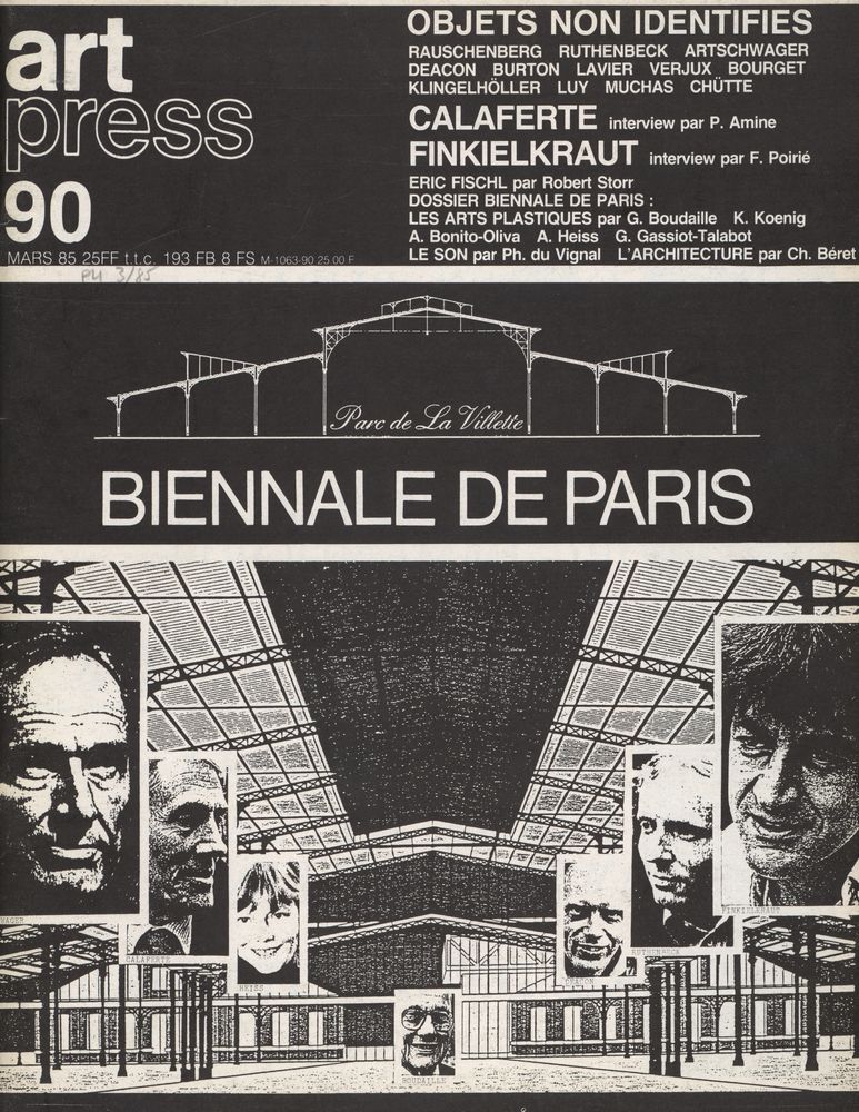 『art press』 90 mars 1985 1