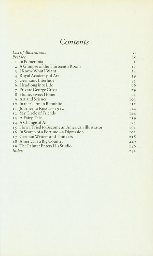 『The autobiography of GEORGE GROSZ : A small yes and a big no』 2