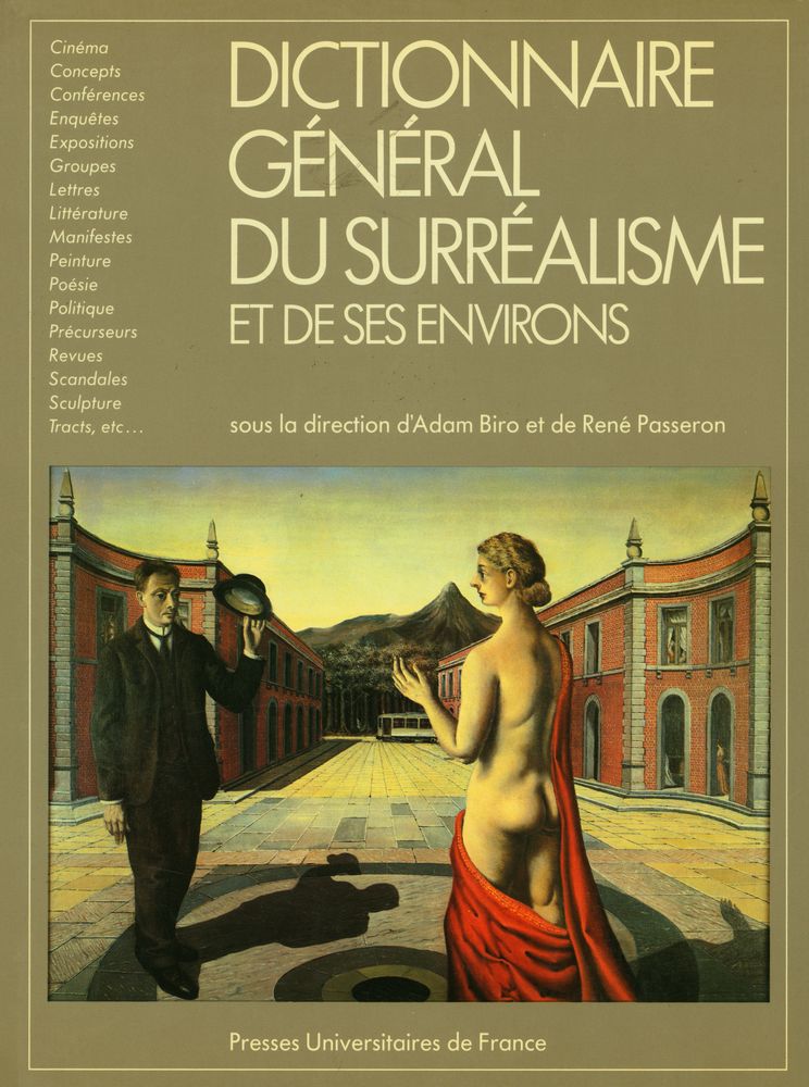 『DICTIONNAIRE GÉNÉRAL DU SURRÉALISME ET DE SES ENVIRONS』 1
