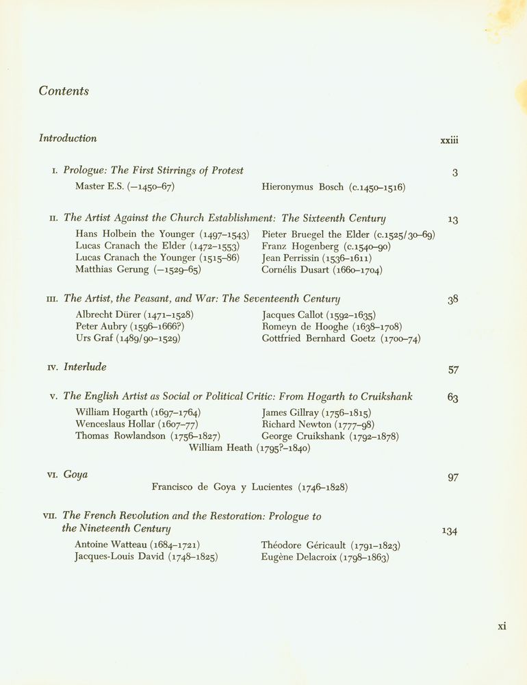 『The indignant eye : the artist as social critic in prints and drawings from the fifteenth century to Picasso』 3