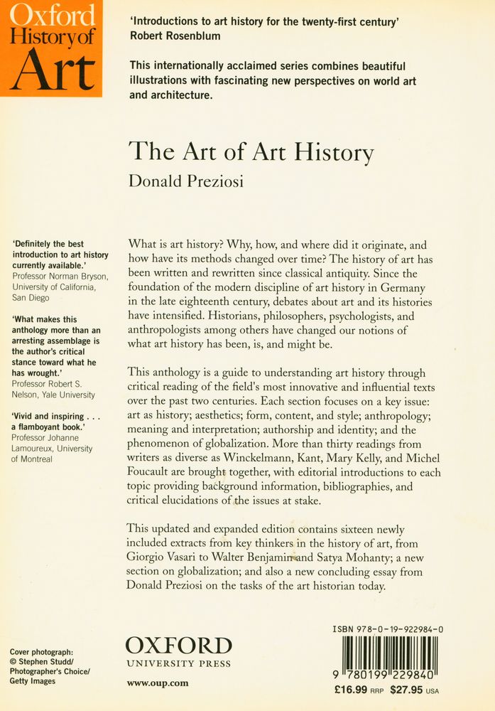 『The Art of Art History : A Critical Anthology』 5