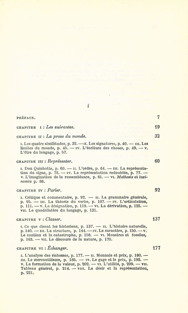 『Les mots et les choses : une archéologie des sciences humaines』 2