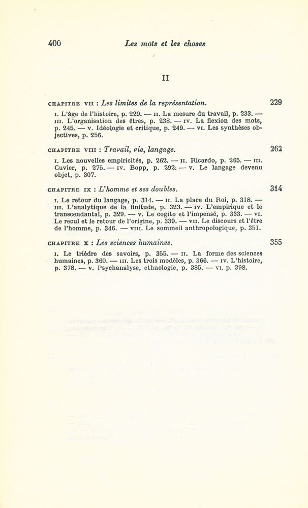 『Les mots et les choses : une archéologie des sciences humaines』 3
