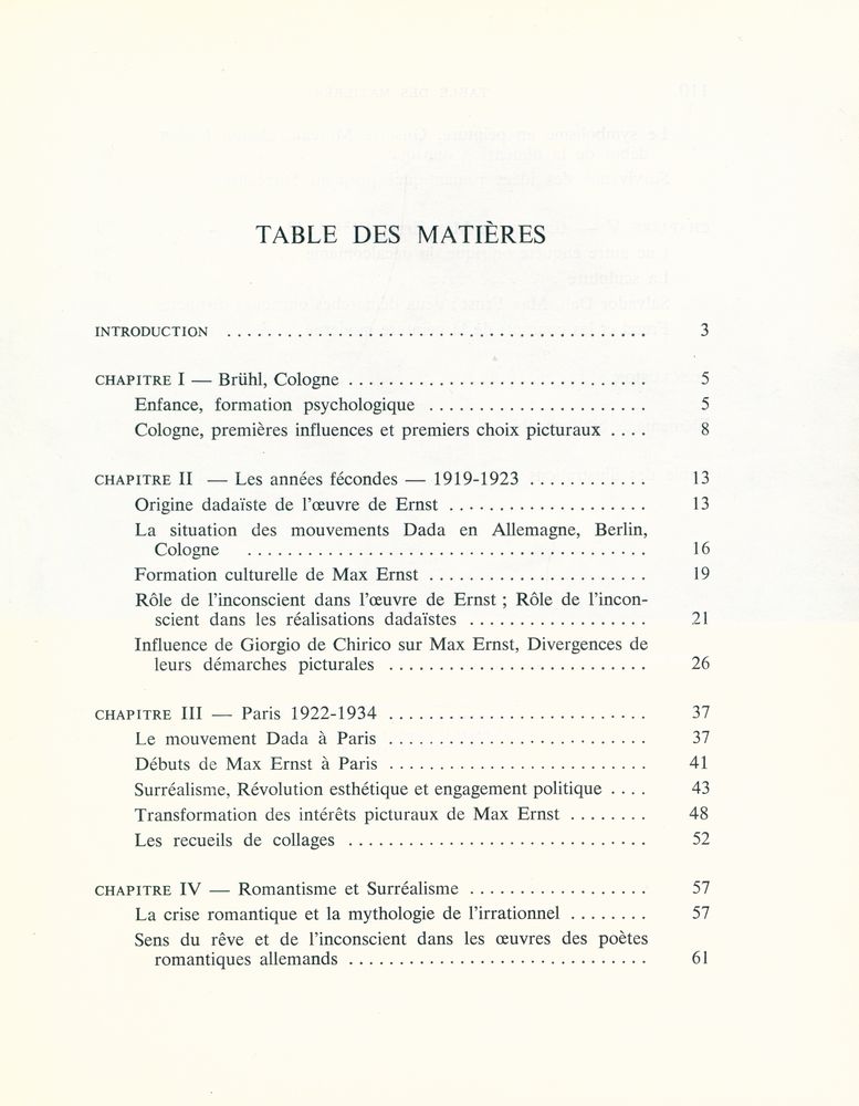 『max ernst et la démarche onirique』 2