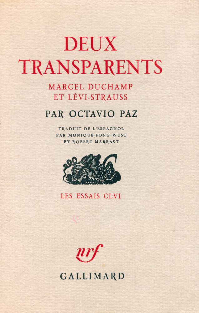 『DEUX TRANSPARENTS : MARCEL DUCHAMP ET LÉVI - STRAUSS』 1