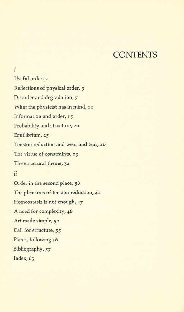 『ENTROPY AND ART : AN ESSAY ON DISORDER AND ORDER』 2