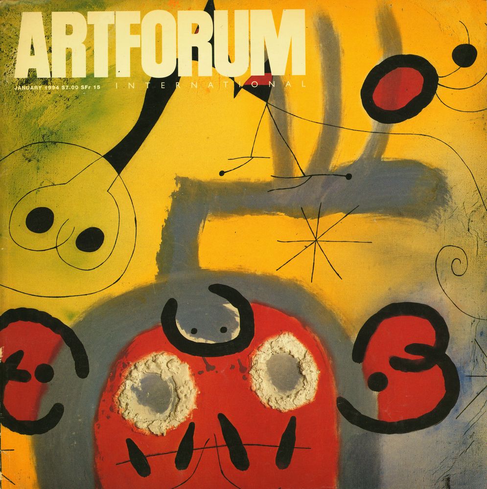 『ARTFORUM INTERNATIONAL』 January 1994 1