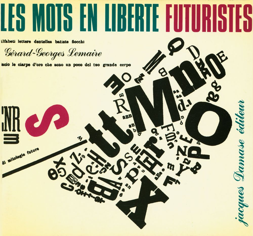 『LES MOTS EN LIBERTE FUTURISTES』 1