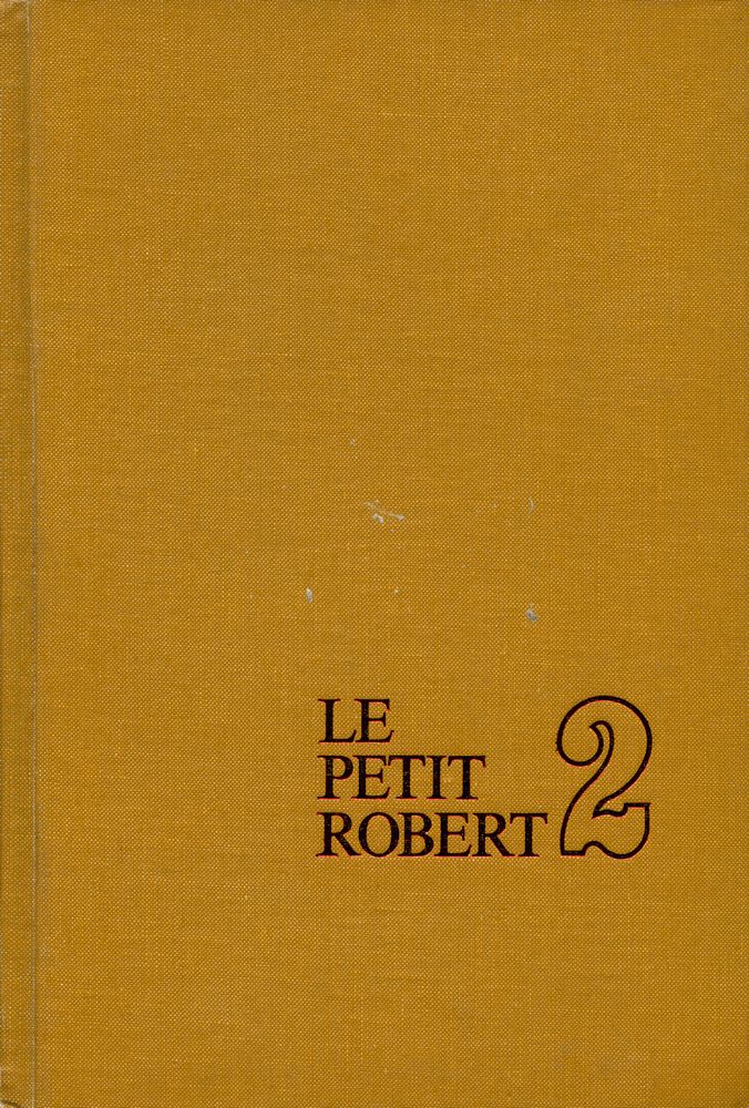 『LEPETIT ROBERT 2』 1