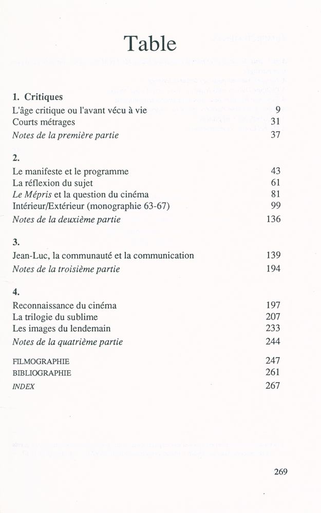 『JEAN - LUC GODARD』 2